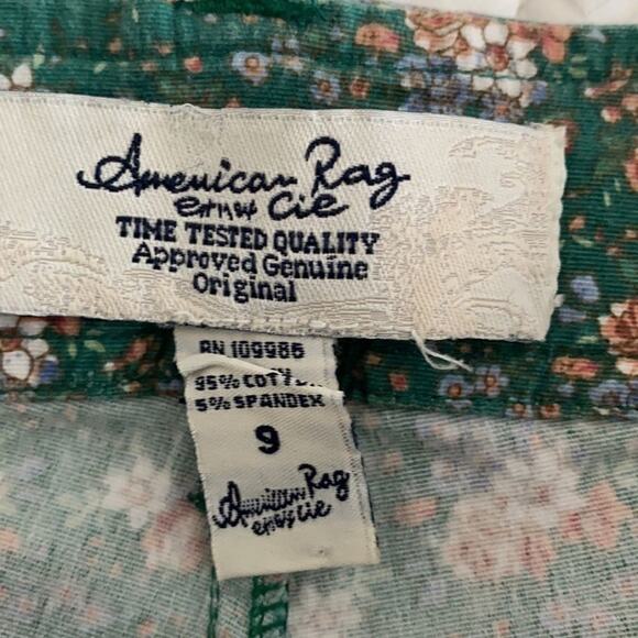 American Rag green floral shorts 9 - Picture 6 of 11